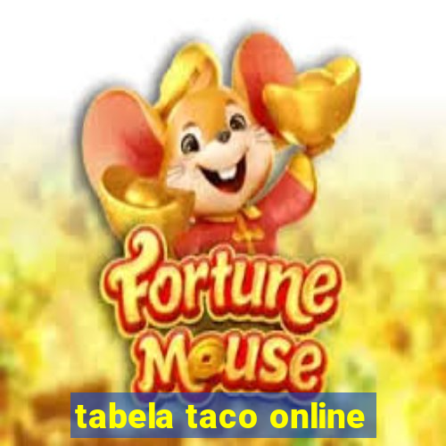 tabela taco online